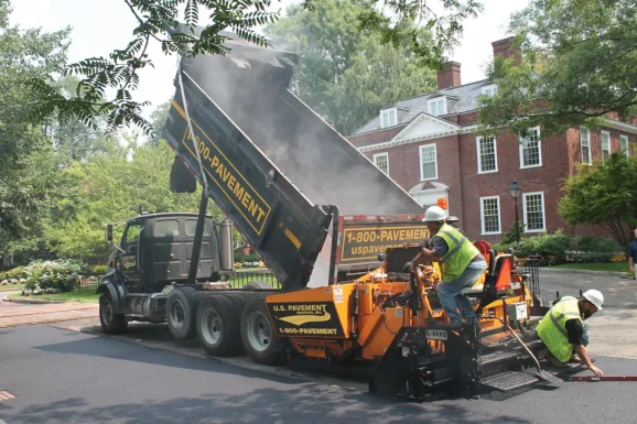 U.S. Pavement truck